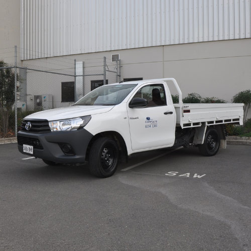 Ute Hire_2WD Toyota Traytop Ute